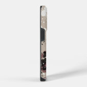 Moderne personalisierte Farbspritzer iPhone Hülle (Rechte Seite)
