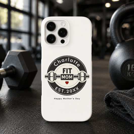 Moderne personalisierte Fit-Mutter-Handyhülle Case-Mate iPhone Hülle
