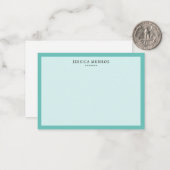 Moderne Personalisierte Flachbildschirmkarte an de Mitteilungskarte (Vorderseite/Rückseite Beispiel)