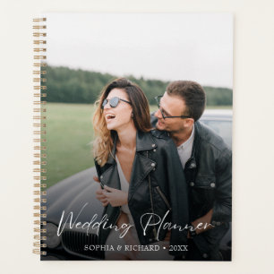 Moderne Personalisierte Foto-Hochzeit Planer