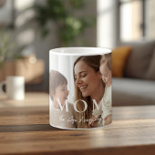 Moderne Personalisierte Foto-MUTTER-Kaffeetasse Kaffeetasse
