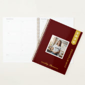 Moderne Personalisierte Foto-Text Stylisch Planer (Anzeige)