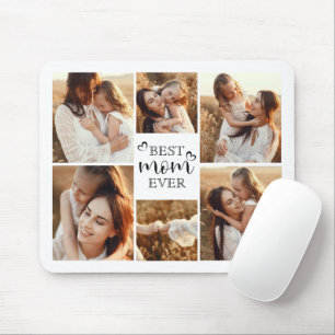 Moderne personalisierte Fotocollage-Geschenke für  Mousepad