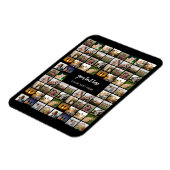 Moderne Personalisierte FotoCollage Magnet (Linke Seite)