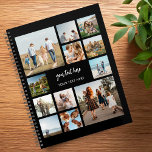 Moderne Personalisierte FotoCollage Planer<br><div class="desc">Erstellen Sie Ihren eigenen personalisierten Foto Collage Planer mit 12 Ihrer Lieblings-Fotos.</div>