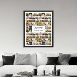 Moderne Personalisierte FotoCollage Poster<br><div class="desc">Moderne Personalisierte FotoCollage</div>