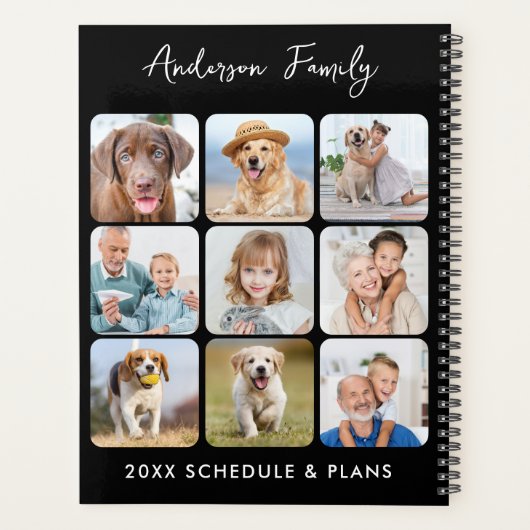 Moderne Personalisierte Fotomaterialien nach Maß Planer (Rückseite)