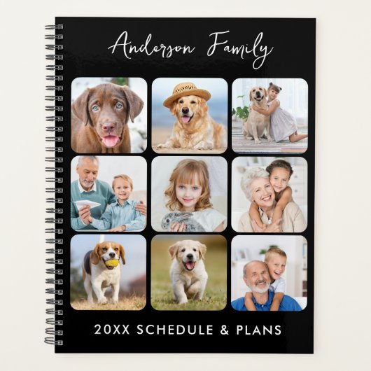 Moderne Personalisierte Fotomaterialien nach Maß Planer (Vorderseite)