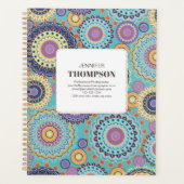 Moderne Personalisierte Geometrie Planer (Vorderseite)