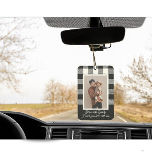 Moderne Personalisierte Geschenke für Vater Foto T Autolufterfrischer