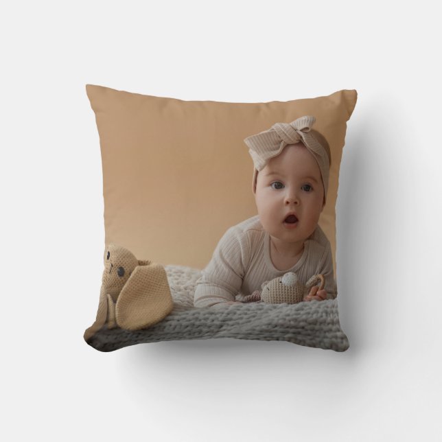 Moderne Personalisierte Geschenke für Zuhause Kissen (Vorderseite)