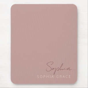 Moderne Personalisierte handgeschriebene Script-Du Mousepad