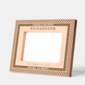 Moderne Personalisierte Hochzeitsgeschenke Geätzte Rahmen (Links)