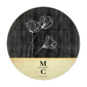 Moderne Personalisierte Hochzeitsgesellschaft Verl Schneidebrett (Vorderseite)