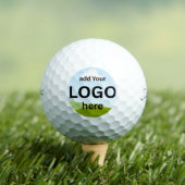 Moderne personalisierte Ihr Logo oder Bild Golfbäl Golfball (Insitu T-Shirt)