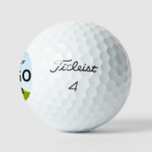 Moderne personalisierte Ihr Logo oder Bild Golfbäl Golfball (Logo)