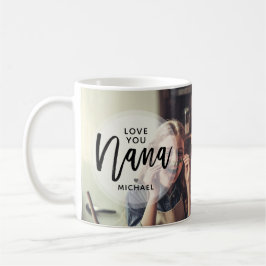 Moderne Personalisierte Liebe You Nana Foto Kaffee Kaffeetasse