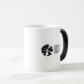 Moderne Personalisierte "Mary" Name Sphere Tasse (VorderseiteRechts)