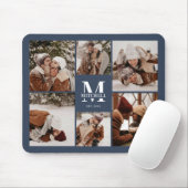 Moderne Personalisierte Monogramm-Flotte Mousepad (Mit Mouse)