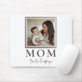 Moderne Personalisierte Mutter Foto-Mauspad-Gesche Mousepad (Mit Mouse)