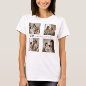 Moderne Personalisierte Mutter Superheld Foto Coll T-Shirt (Vorderseite)