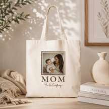 Moderne personalisierte Mutti-Foto-Tasche als Gesc