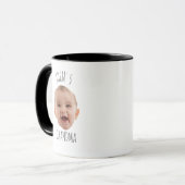 Moderne Personalisierte Oma-Tasse , individuelle B Tasse (Vorderseite Links)
