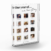 Moderne Personalisierte Paare Foto Liebe (Links)