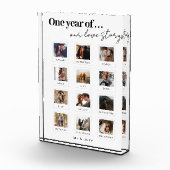 Moderne Personalisierte Paare Foto Liebe (Rechts)