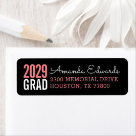 Moderne Personalisierte Rücksendeadresse