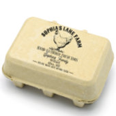 Moderne Personalisierte rustikale Betriebsanschrif Gummistempel