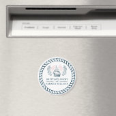 Moderne Personalisierte Schönheits-Hochzeit Magnet (In Situ (Geschirrspüler))