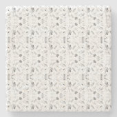 Moderne Personalisierte Stone-Untersetzer | Stilvo Steinuntersetzer (Vorderseite)