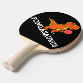 Moderne Personalisierte Tischtennis Funny Dinosaur Schläger (Vorderseite)