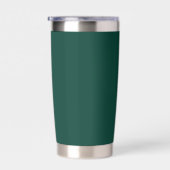Moderne personalisierte Trauzeugen-Monogramm und N Thermobecher (Rechts)