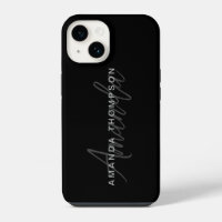 Moderne personalisierte Trend-Monogramm mit Namen