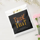 Moderne Personalisierte Trick- oder Treatongram Geschenktütchen (Versiegelt)