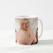 Moderne Personalisierte Weihnachtsgeschenke Bilder Kaffeetasse (VorderseiteRechts)