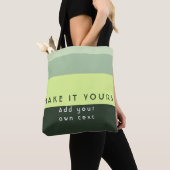 Moderne Personalisierte Zitatdrucke Tasche (Von Nahem)