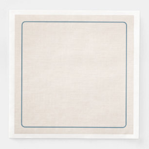 Moderne Pessach-Seder-Lineneffekt-Papier-Serviette Serviette
