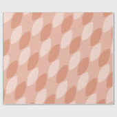 Moderne Petal Drehung Geschenkpapier (Flach)