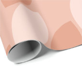 Moderne Petal Drehung Geschenkpapier (Rolleneckpunkt)