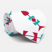 Moderne Pfeile aus dem Mittelalter Krawatte (Gerollt)