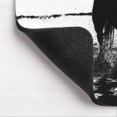 Moderne Pferde Moderne Elegante Pop Art Template Mousepad (Ecke)