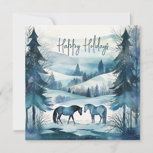 Moderne Pferderennkarte (Vorderseite)