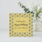 Moderne Pflanze Dekoration Gold Sage Green (Stehend Vorderseite)