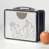 Moderne Pflanze Metall Brotdose (Beispiel)