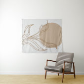 Moderne Pflanze Wandteppich (Beispiel (Horizontal))