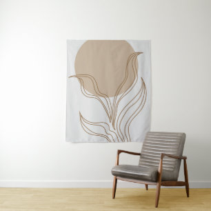 Moderne Pflanze Wandteppich