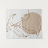 Moderne Pflanze Wandteppich (Vorderseite (Horizontal))